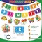 3 Pcs Cinco de Mayo Fiesta Banners – Mexican Party Hanging Garlands with Sombrero, Cactus, Donkey & Guitar – Colorful Mexican Fiesta Decorations for Birthday, Carnival & Mother's Day Card Making
